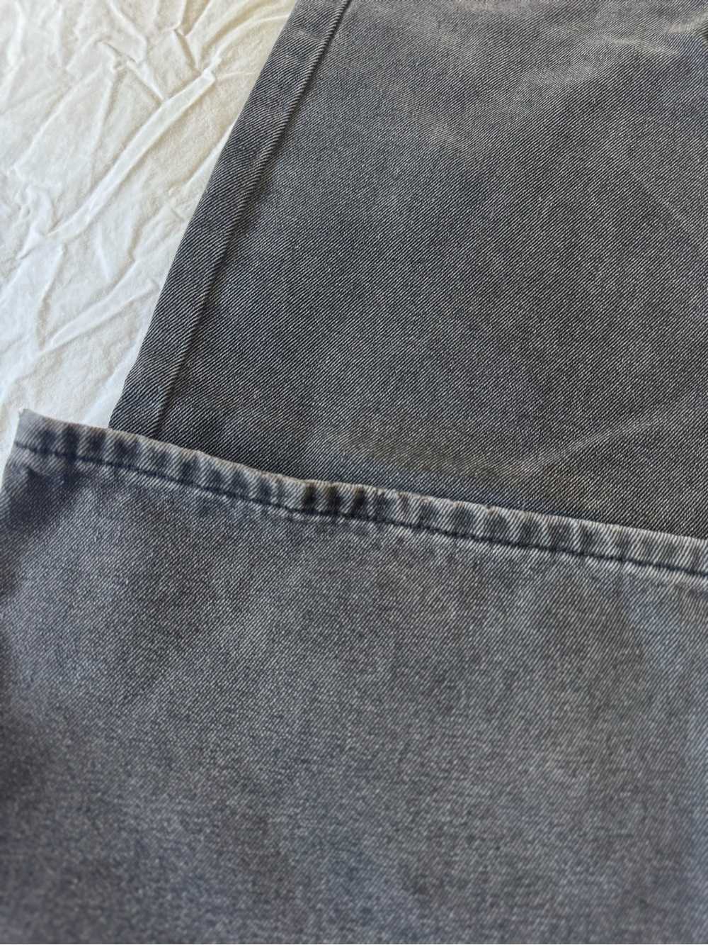 Edikted Raelynn Washed Low Rise Jeans - Black Washed - Picture 5 of 11